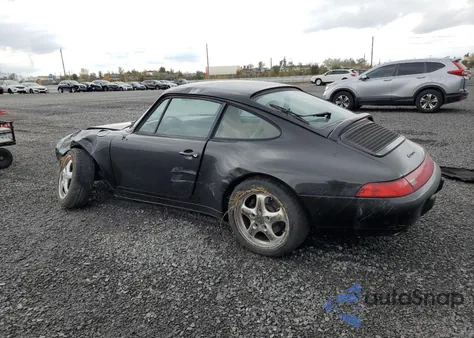 1995 Porsche 911 Carrera 2 из США, поврежденный, VIN WP0AA2992SS320216